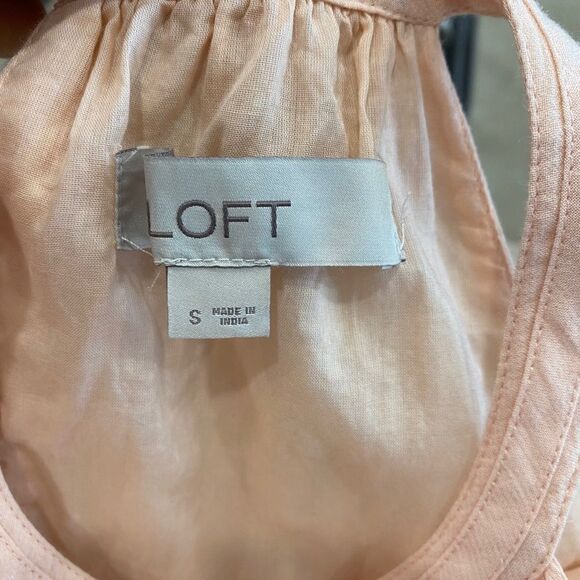 LOFT Peach Sundress - Picture 9 of 10